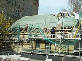 Dacharbeiten (November 2008)